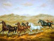 unknow artist Horses 012 china oil painting reproduction